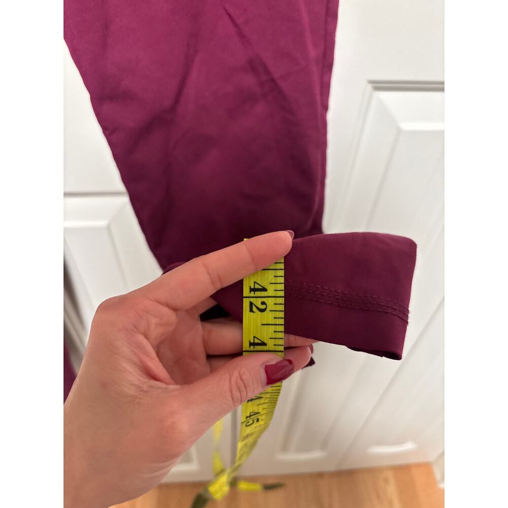 Dickies Tall XS Burgundy Drawstring Cargo Pants - Picture 5 of 8